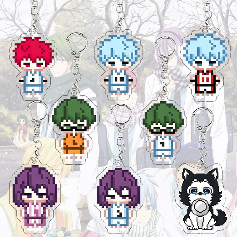Basketball Arcade Game - Kuroko's Basketball Pixel Art Acrylic Keychain