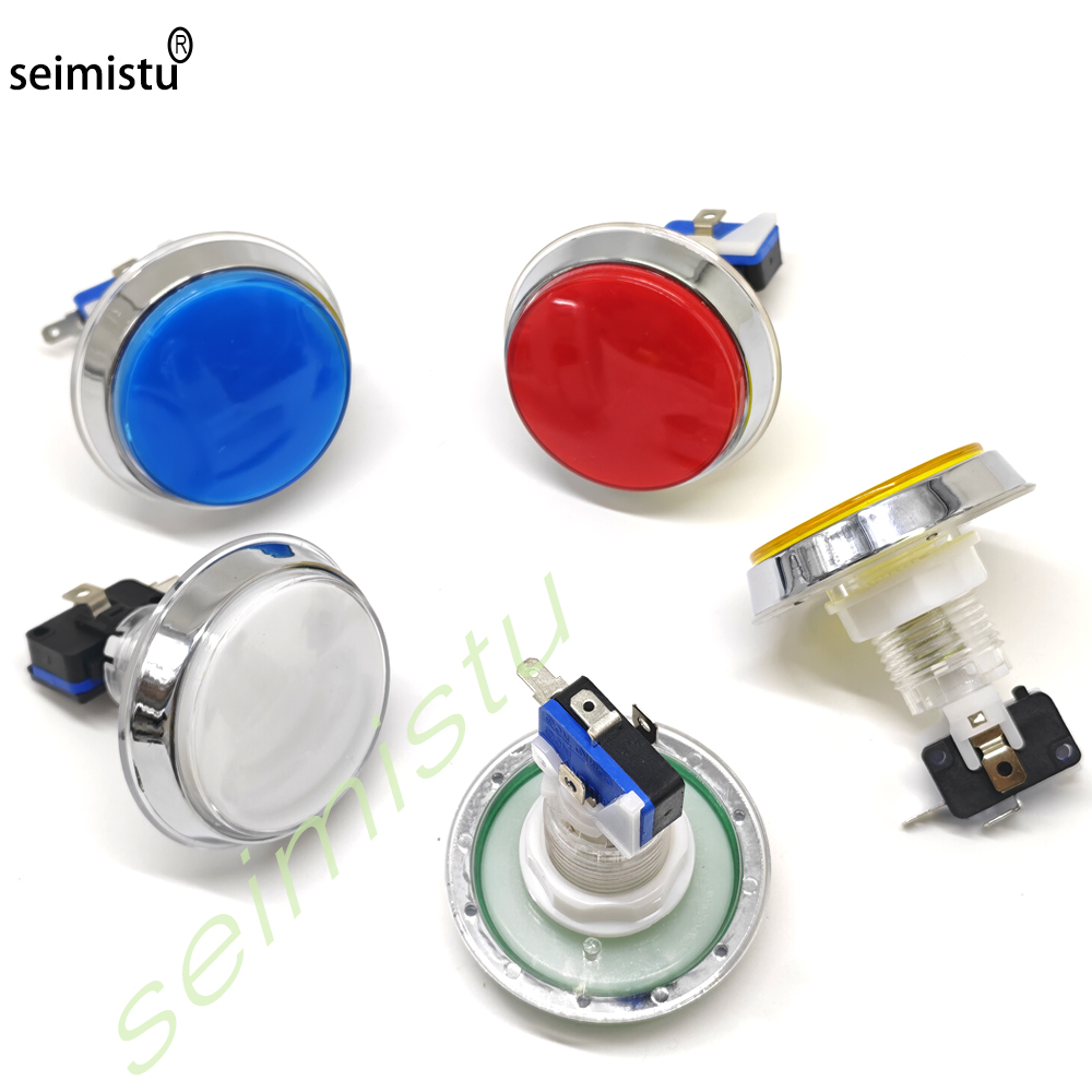 60mm Chrome 12V Flat Arcade LE - Arcade Games And Vending ulasan dan harga