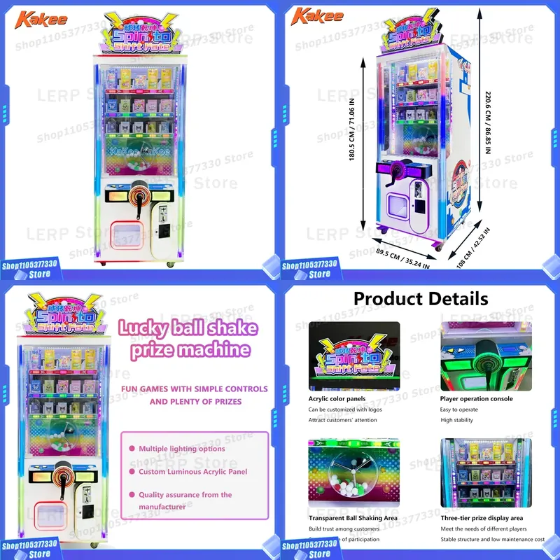 Commercial Slot Game Machine E - Arcade Style Vending Machine ulasan dan harga