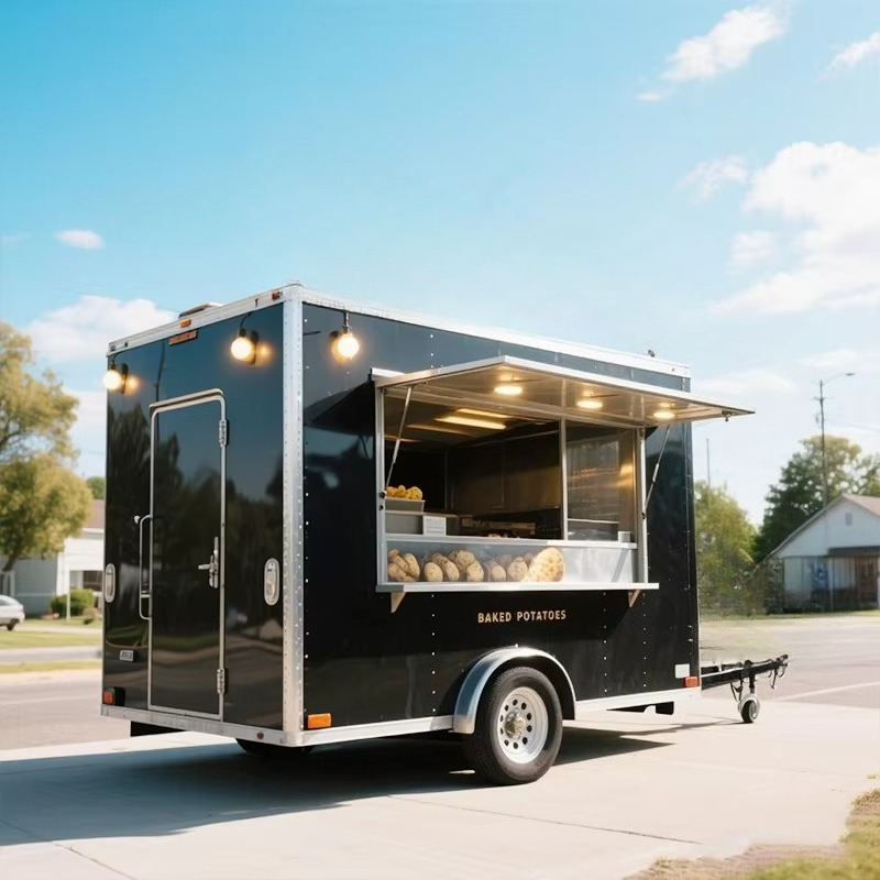 Custom Hot Dog Cart Trailer Co - Hot Dog Vending Cart ulasan dan harga