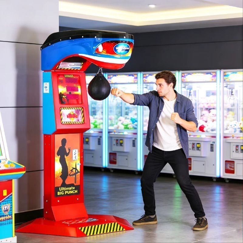 Commercial Punching Machine Bi - Vending Game ulasan dan harga