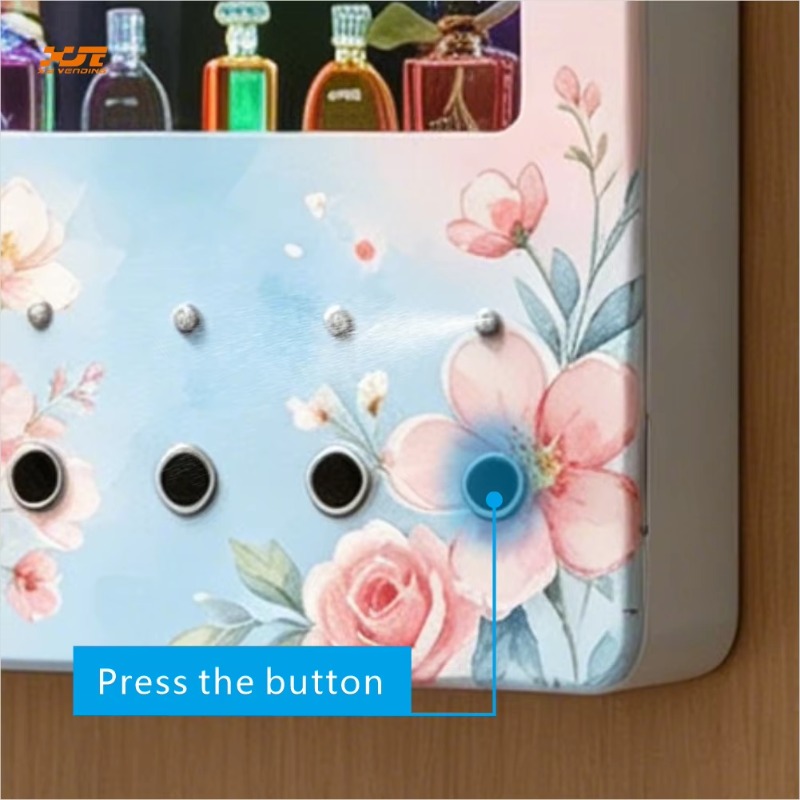 Coin Operated Perfume Vending  - Bill Acceptor Vending ulasan dan harga