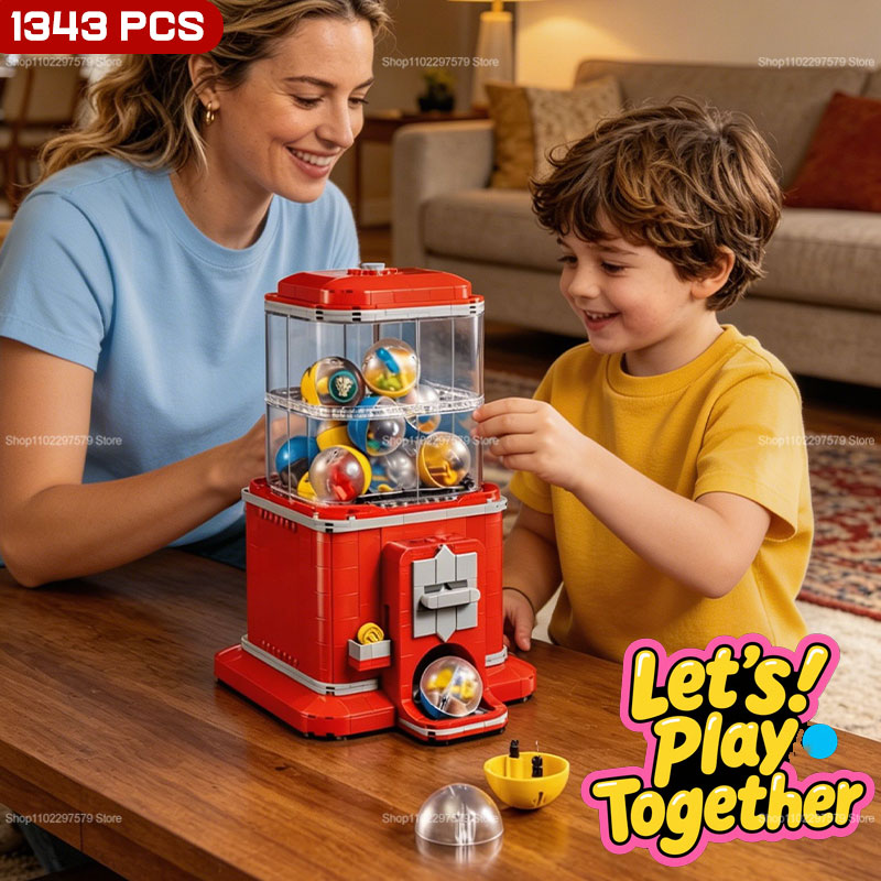 1343 PCS Vending Machine Build - Arcade Toy Vending Machine ulasan dan harga