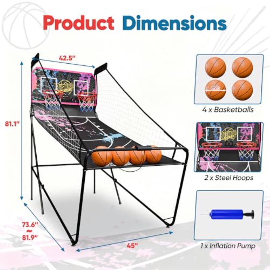 Indoor foldable 2-player elect - Arcade Games & Vending Llc Photos ulasan dan harga