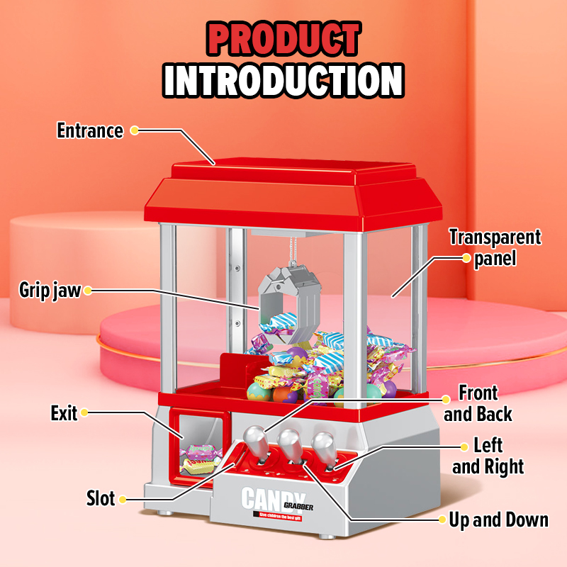 Claw Machine Arcade Game with  - Arcade Toy Vending Machine ulasan dan harga