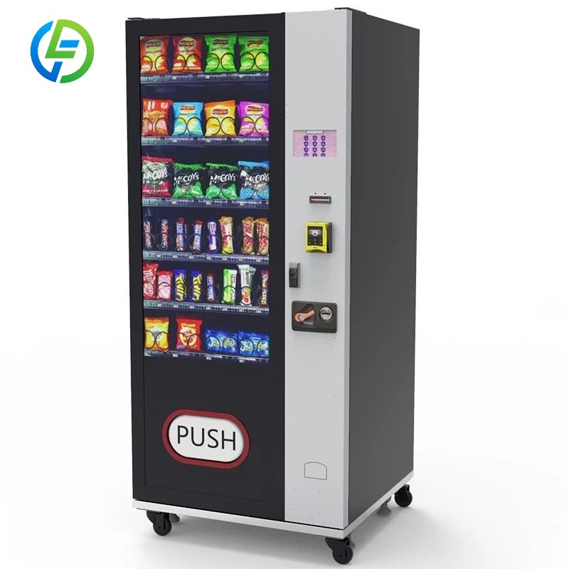 FL Customized Snack Beverage C - Coin Pusher Machine ulasan dan harga