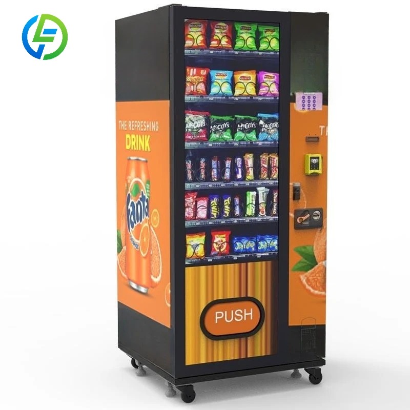 FL Customized Snack Beverage C - Coin Pusher Machine ulasan dan harga